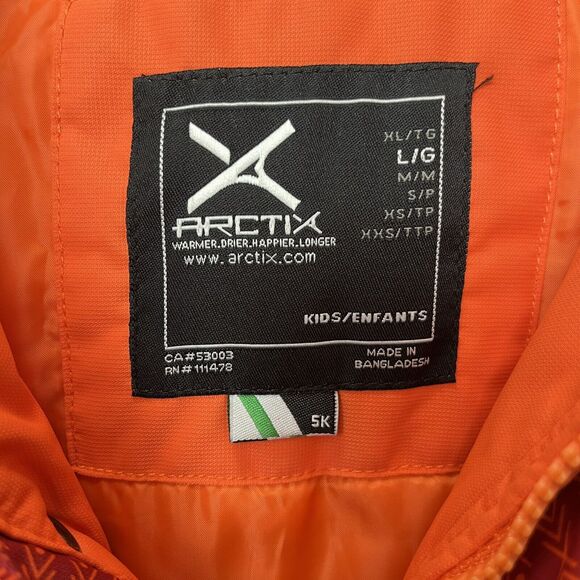 Arctix | Limitless Fleece Top Bib Overalls & Slalom Insulated Jacket Youth Large - Picture 3 of 11